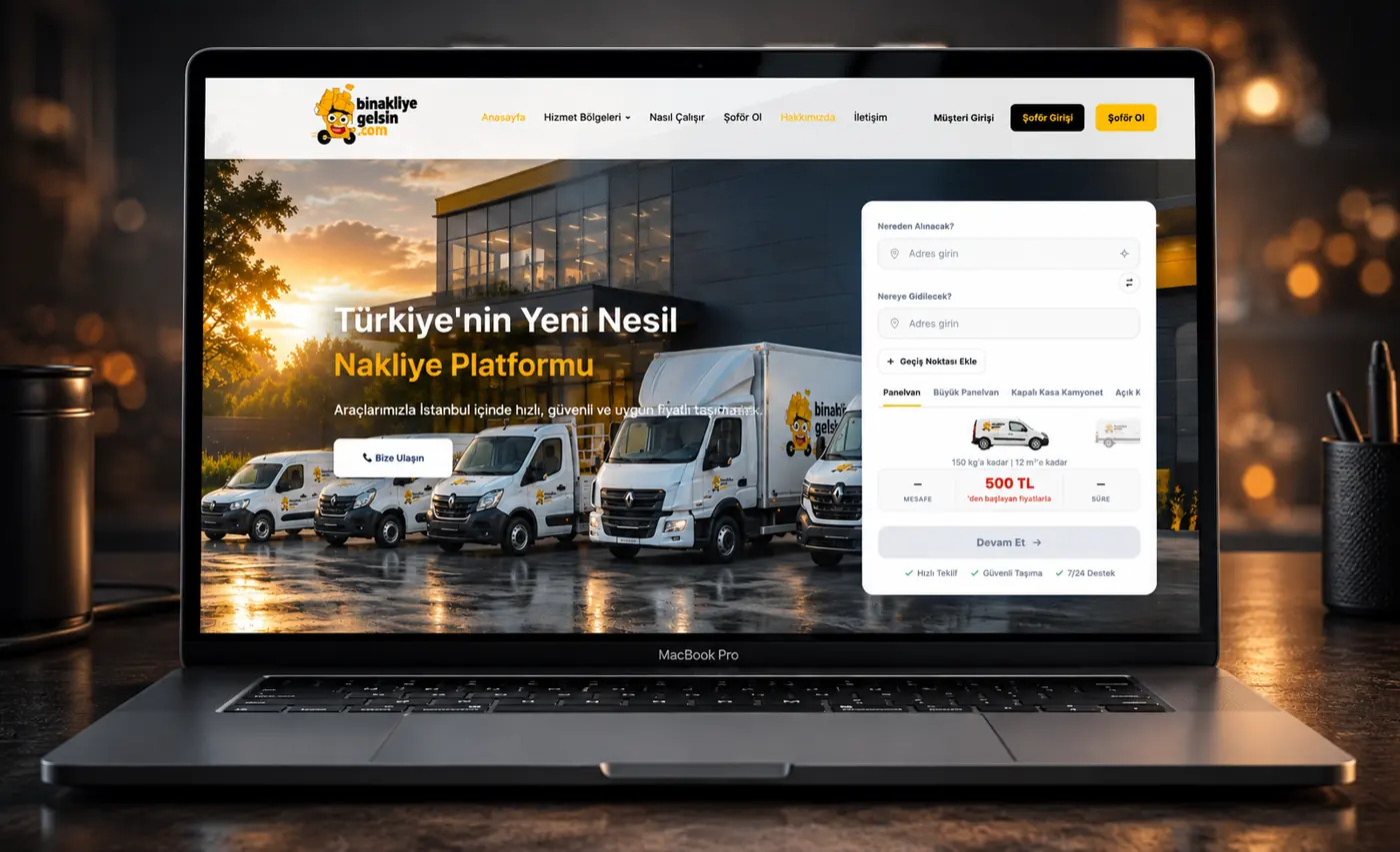 BinakliyeGelsin web sitesi